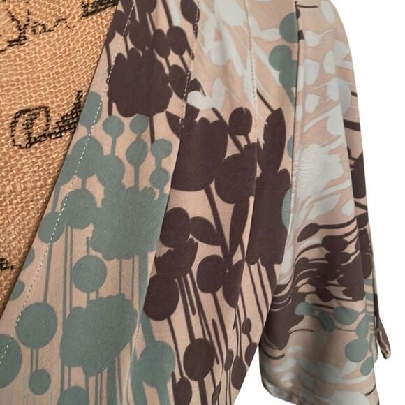 BCBG MaxAzria Gray Blue Faux Wrap Dress - Size 00 - Picture 3 of 10